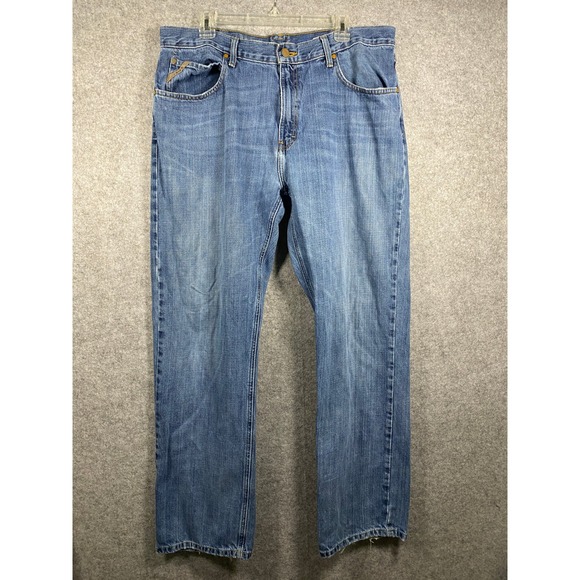 Ariat Other - Ariat M-Series Mens Straight Leg Blue Denim Jeans 10008398 AM 8359 A 38x34
